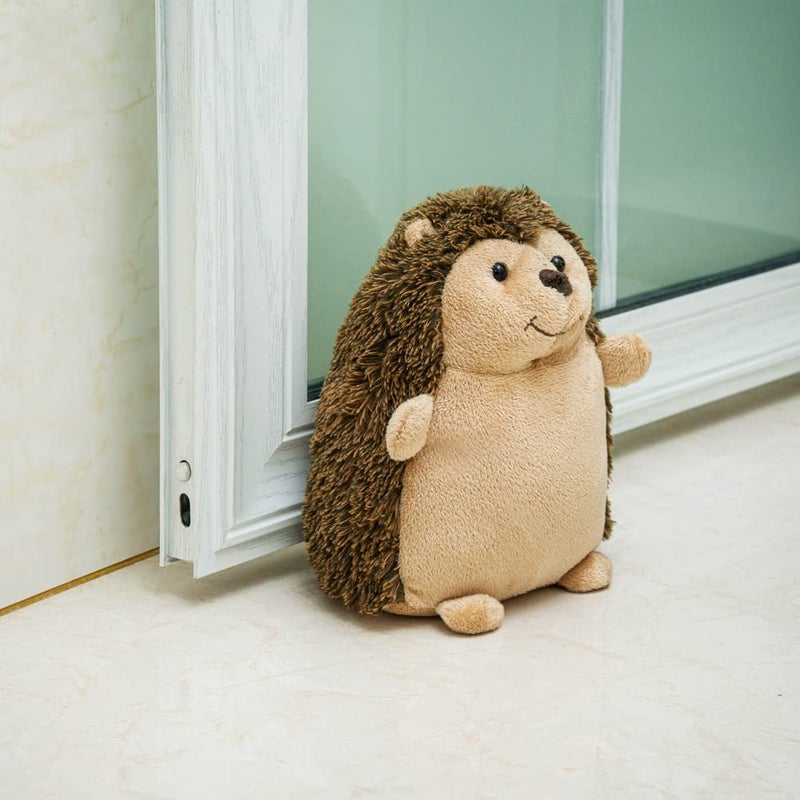 Marwood Cute Door Stopper Decorative Door Stops for Home and Office, Hedgehog Weighted Interior Doorstop Fabric Stuffed Animal Door Stopper Floor Decorative - Image 4